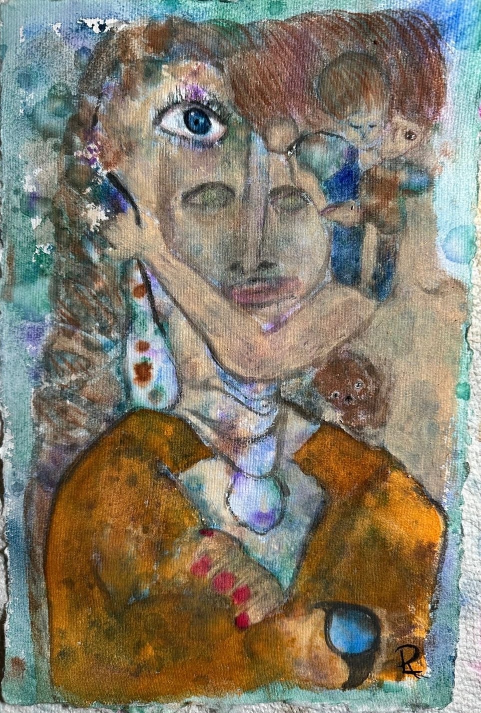 The Boy Who Painted His Mother